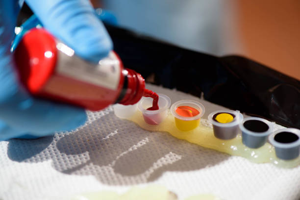 Tattoo ink visual and viscosity test